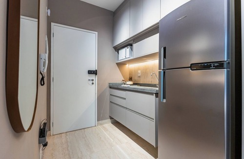 Vila Mariana Apartment | Modern Studio Apartment with Balcony | Queen Bed & Comfort in Vila Mariana