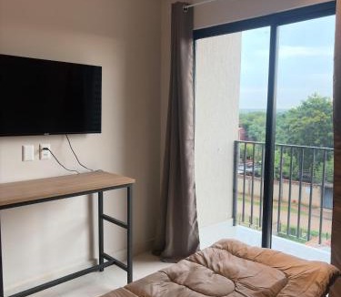San Blas Apartment | Modern Studio with Balcony