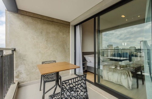 Brooklin Novo Apartment | Modern Studios in a Building With a Pool in Vila Cordeiro - CTB