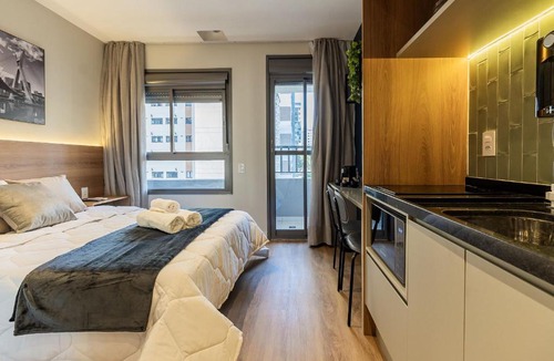 Vila Pompeia Apartment | Moderno Studio Pompeia próximo ao Allianz Parque