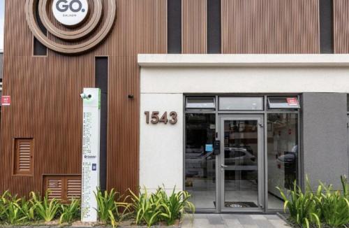 Campo Belo Apartment | Moderno Studio próximo ao aeroporto de Congonhas Go Balkon