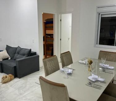 Balneario Umurama Apartment | Mongaguá brisas do mar- Apartamento pé na areia