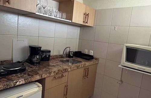 Ponta Negra Apartment | NATAL PLAZA - FLAT - 13th floor with sea view (Balcony and kitchen)