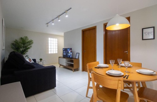 Centro Apartment | NUN21 - 2Dorm, Sacada, Garagem, TV Smart