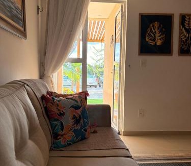 Pium Apartment | O melhor da Praia - Ap 2qt, térreo, varanda, climatizado