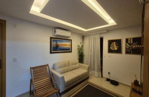Pium Apartment | O melhor da Praia - Ap 2qt, térreo, varanda, climatizado