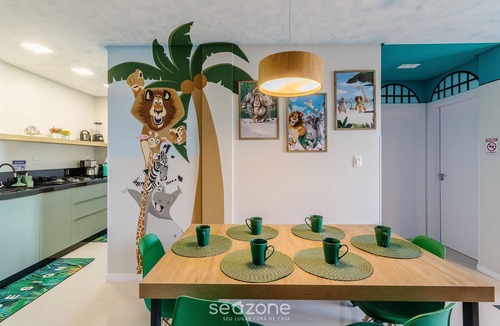 Praia da Armacao do Itapocoroi Apartment | OBP - Condomínio Moderno a 600m da Praia