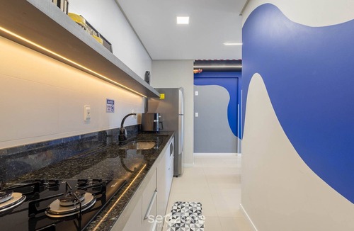 Praia da Armacao do Itapocoroi Apartment | OBP - Condomínio Moderno a 600m da Praia