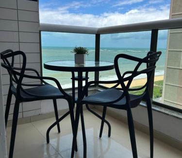 Vila Velha Apartment | Ocean Flat Premium com vista para o mar