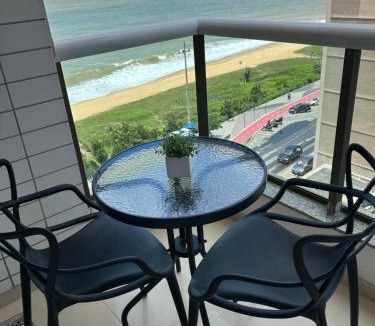 Vila Velha Apartment | Ocean Flat Premium com vista para o mar