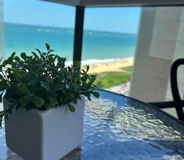 Vila Velha Apartment | Ocean Flat Premium com vista para o mar