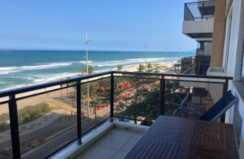 Barra da Tijuca Apartment | Oceanfront 2 Bed Rooms - Balcony with Full Sea View - Praia do Pepê