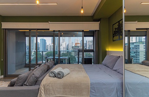 Brooklin Paulista Apartment | Olive Studio - Modern & Sophisticated in Habitarte Brooklin