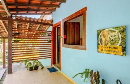 Ponte Branca House | Onça Parda Hospedagens com Cachoeira Privativa