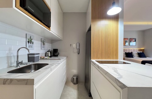 Brooklin Paulista Apartment | Orion Studio - Available, Pet-Friendly, Wi-Fi and Full Amenities in Brooklin