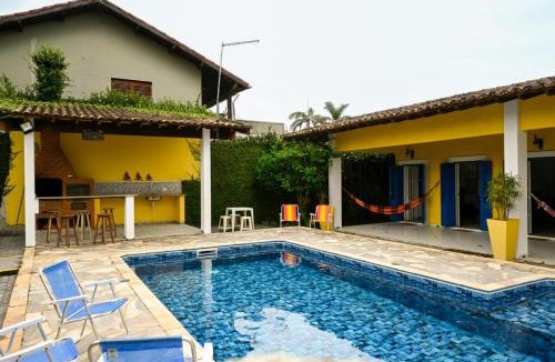 Jardim Rio da Praia House | Pé na Areia com Piscina e Churrasqueira - 2 suítes