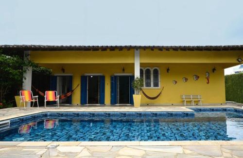 Jardim Rio da Praia House | Pé na Areia com Piscina e Churrasqueira - 2 suítes