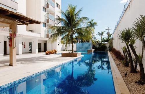 Palmas Apartment | PALMAS EXPERIENCE - apartamento vista panorâmica do lago e próximo ao shopping