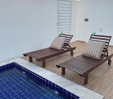 Touros House | Paraíso à Beira-Mar - Acomoda 6 pessoas com piscina privativa