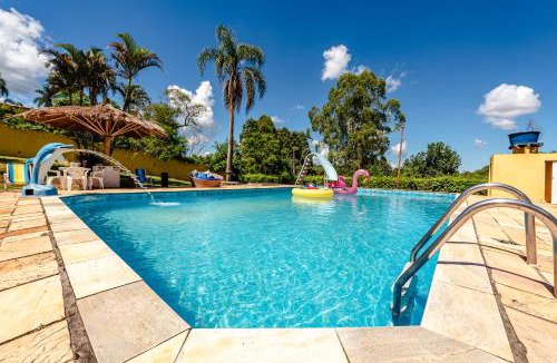 Ibiuna House | Paraíso com Piscina, Churrasqueira, Wi-Fi e Karaokê