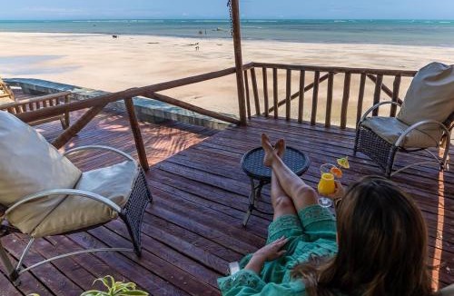 Sao Luzia House | Paraíso de Tabuba - casa de aluguel por temporada - 32km de Maceió-AL - Pé na areia - 24h de Frente para o mar