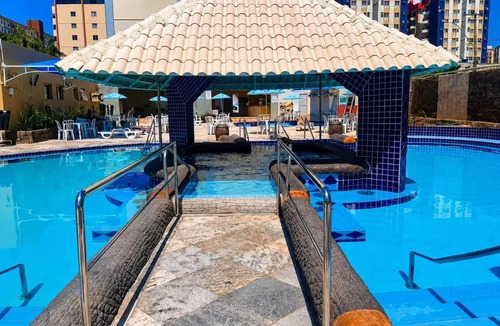 Do Turista Apartment | Parque Aquático termal centro Turista 1 Flat para 6 mais garagem grátis