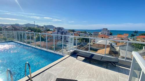 Ingleses Sul Apartment | Passos da praia c/piscina apto iluminado e novo