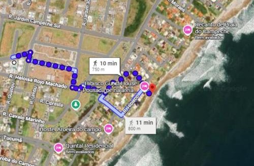 Campeche Sul Apartment | Passos do Mar: with pool and barbecue grill