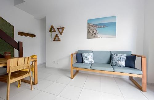 Prainha Apartment | Penthouse for 10 | BBQ + Outdoor Shower at Prainha