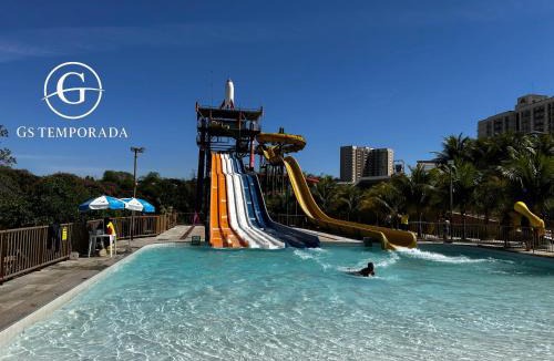 Caldas Novas Apartment | Piazza diRoma com acesso ao Acqua Park