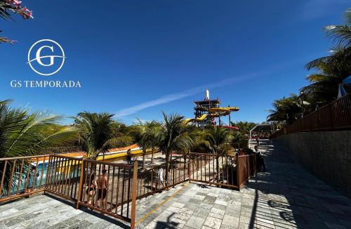 Caldas Novas Apartment | Piazza diRoma com acesso ao Acqua Park