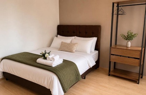 Santo Cristo Apartment | Piscina, academia e sauna para 4 pessoas