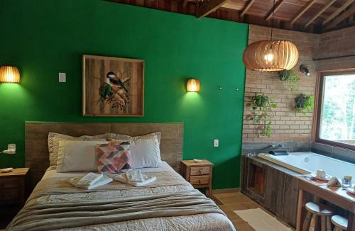 Nucleo Maua Cabin | Pousada Recanto Lajinha - Chalé Amor Eterno
