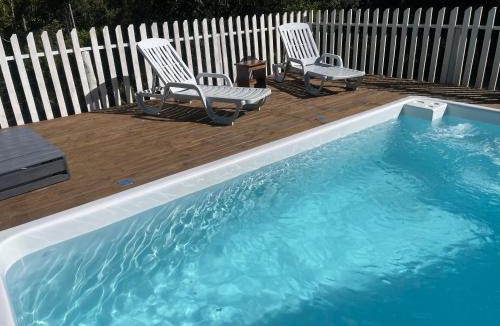 Quatro Barras House | Pousada Reserva Verde com piscina privada com vista para a serra Studio térreo
