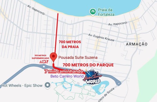 Praia da Armacao do Itapocoroi Hotel | Pousada Suíte Suzena