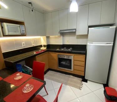 Centro Apartment | Próximo a praia das castanheiras, internet, cooler, cadeiras de praia,roupas de cama e banho