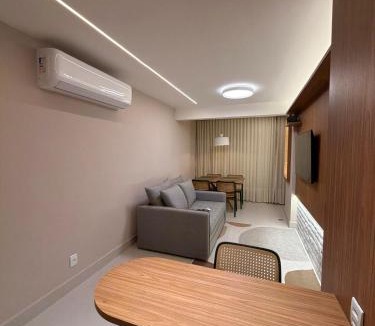 Praia de Itaparica Apartment | Praia Dourada 1115 - Frente Mar com Varanda e Garagem