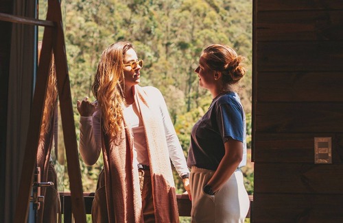 Aguas Mornas Cabin | Prana Chalé com Hidromassagem na Serra