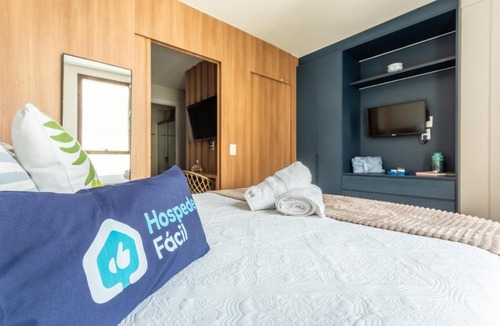 Lago Norte Apartment | Premium Lago Torre 2 Apt 316 - Studio Neruda Centro de Atividade do Lago Norte - Com garagem - By Hospede Fácil