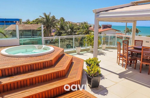 Cotovelo Apartment | Qavi - Cobertura com Jacuzzi Cotovelo #InMare450