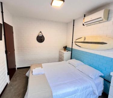 Campeche Leste House | Quarto Backdoor, confortável e a 50m da praia do Campeche