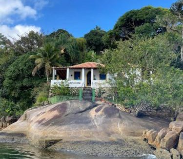Ilha Grande House | Quarto duplo de frente para o mar, Casa da Jô
