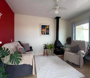 Canto Grande House | Quarto privativo em cobertura em bombinhas