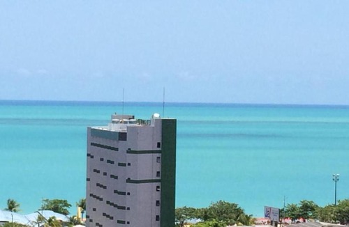Ponta Verde Apartment | QUARTO/SALA COM VISTA P/O MAR DE PAJUÇARA