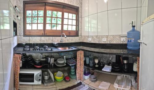 Ponte Branca House | Recanto da Margo 2, casa com acesso a cachoeira até 10 pessoas