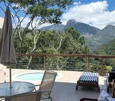Cascata do Imbui House | Recanto Rocha das Araras - perfect view of the valley