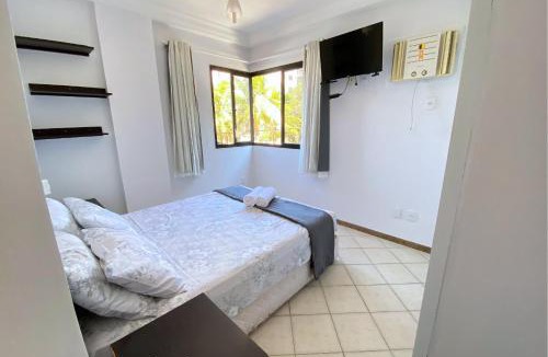 Anchieta Apartment | RecantoAzul a 1 quadra do mar, 3 qtss, sendo 2 c/a