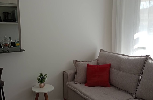 Barro Vermelho Apartment | Red Design Apto Completo 901