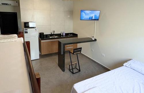 Indaiatuba Apartment | Rede Urbana Loft 11 com ar-condicionado