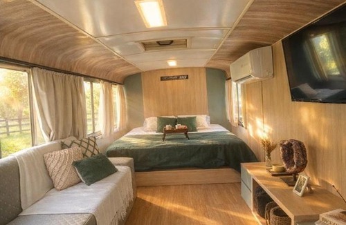 Ametista do Sul House | Refúgio Da Lua - Buss motorhome